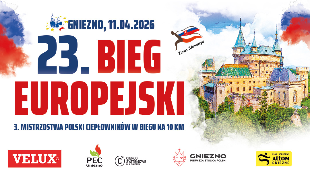 Wiosenny start w Gnieźnie. Ruszają zapisy na 23. Bieg Europejski.