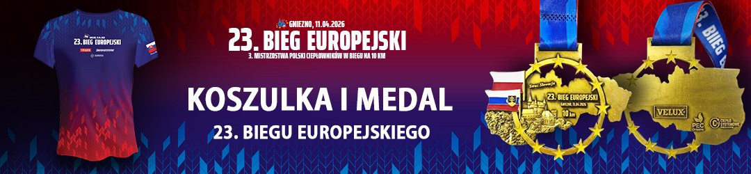 Koszulka i medal 23. Biegu Europejskiego